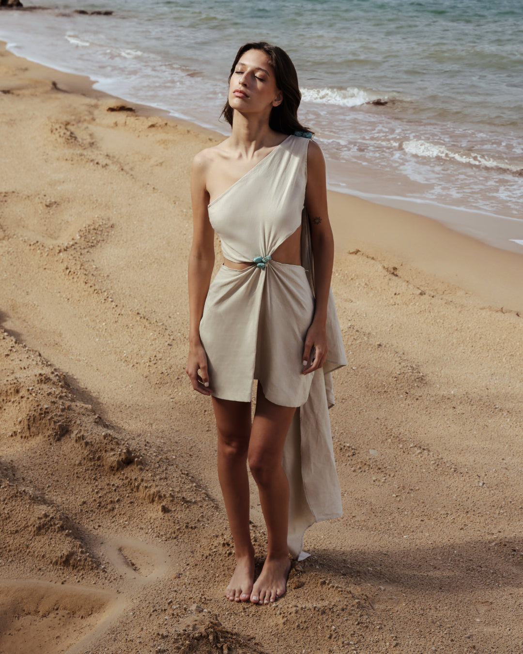 Butterfly mini dress